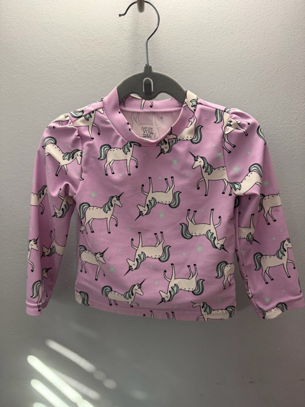 Purple Unicorn Swim Top